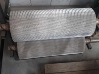 Used parts for forage harvesters  Vaste messen, korrelkneuzerrollen
