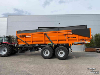 Elevated dumptrailer Dezeure Trans D25