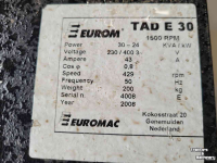 Aggregates Eurom Generator Tad 30