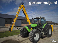 Tractor Deutz-Fahr TTV 610 met Herder Grenadier MBK 512 SH