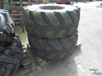 Wheels, Tyres, Rims & Dual spacers Michelin 445/70r19,5