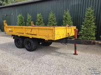 Dumptrailer Beco kippertje dumpertje 3 zijdige kipper bakkenwagen