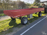 Agricultural wagon Kersten 6 tons landbouwwagen 520x245cm bakke wagen