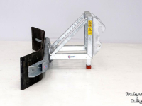 Rubber yard scraper Qmac 300 SCHUIF VAST JCB QUICK-HITCH