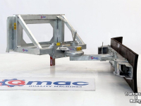 Snow Removal Equipment Qmac 240 MECH SCHUIN + HOEK MUSTANG BORD