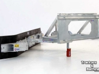 Snow Removal Equipment Qmac Modulo Rubber snow scrapers 2400mm fits Mustang