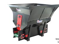 Sawdust spreader for boxes Qmac Instrooibak Zaagselverdeler 650 liter zaagselbak zaagselstrooier strooier