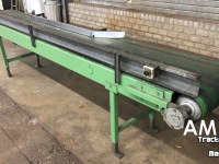 Conveyor  3670X520 TRANSPORTBAND VLAKKE BAND FLAT BELT CONVEYOR BELT FLACHBAND FÖRDERBAND