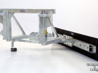 Rubber yard scraper Qmac 180 MECH SCHUIN MAILLEUX