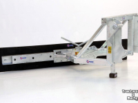 Rubber yard scraper Qmac 180 MECH SCHUIN MAILLEUX