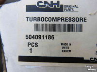 Wheelloader New Holland TURBO HOLSET Parts nr:504091186 SHOVEL KRANEN NewH  Case