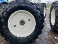 Wheels, Tyres, Rims & Dual spacers Michelin 600/65R38