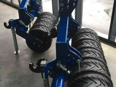 Front tyre packer VSS FARMFLEX ROLLEN drukrollen, packerrol,