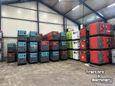Aggregates  diverse generators vanaf 25kva tot 140kva vanaf 3750e