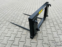 Bale spike / Bale spear Granit balenprikker met Euro opname