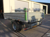 Dumptrailer Zocon Z045 Kipwagen kiepwagen kipper kieper enkelas met kenteken