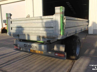 Dumptrailer Zocon Z045 Kipwagen kiepwagen kipper kieper enkelas met kenteken