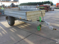 Dumptrailer Zocon Z045 Kipwagen kiepwagen kipper kieper enkelas met kenteken