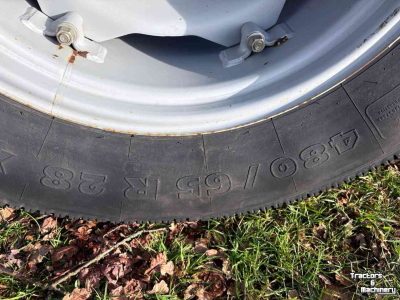 Wheels, Tyres, Rims & Dual spacers Michelin 600/65R38 - 480/65R28