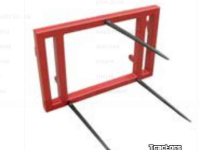 Bale spike / Bale spear Hemach balenprikker met 3 tanden euro aanspan