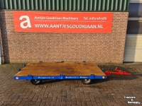 Low loader / Semi trailer AGM Industriewagen