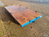 Low loader / Semi trailer AGM Industriewagen