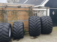 Wheels, Tyres, Rims & Dual spacers BKT 650/45R22.5 en 800/45-30.5
