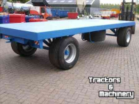 Agricultural wagon  Aannemerswagen / Bakkenwagen / Platte wagen / Werktuigentransportwagen