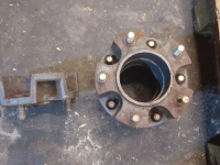 Used parts for tractors Holder holder spoorverbreders