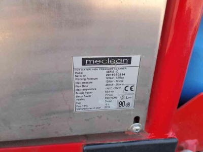 High-pressure cleaner, Hot / Cold Meclean Serie CF met WeedPLUS