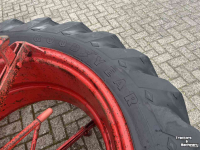 Wheels, Tyres, Rims & Dual spacers Good Year 13.6-38 dubbellucht