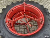 Wheels, Tyres, Rims & Dual spacers Good Year 13.6-38 dubbellucht