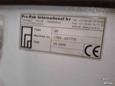 Weighing machines Pro-Pak JN Naaistraat