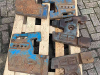 Frontweights  Diverse Gewichten o.a. NH, Case, Fiat