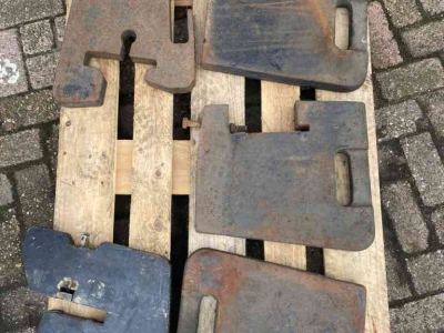 Frontweights  Diverse Gewichten o.a. NH, Case, Fiat