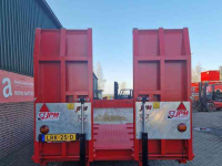 Low loader / Semi trailer JPM Oprijwagen / machinetransportwagen / machinetransporter