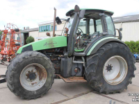 Tractor Deutz-Fahr Agrotron 120 MK3 schadetrekker Herder onderbouwframe 7-liter Deutz motor tractor defect
