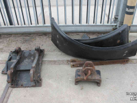 Tractor Deutz-Fahr Agrotron 120 MK3 schadetrekker Herder onderbouwframe 7-liter Deutz motor tractor defect