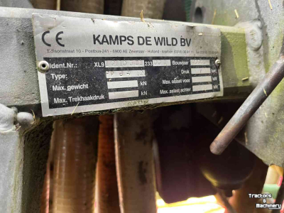 Slurry tank BSA BSA Duport Meyco mesttank 12 kuub mestverwerking