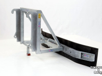 Rubber yard scraper Qmac 210 SCHUIF VAST JCB Q-FIT