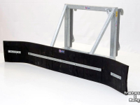 Rubber yard scraper Qmac 210 SCHUIF VAST JCB Q-FIT