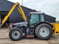 Mowing arm with flailmower Herder MB 120 S met joystick bediening
