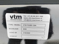 Excavator buckets VTM Volumebak / Grondbak type VTM FG285-1200 Schepbak Schaffer