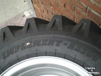 Wheels, Tyres, Rims & Dual spacers BKT 11.5/80-15.3