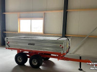 Dumptrailer  Kipper mini compact tractor 2,5 ton Max tandemstel