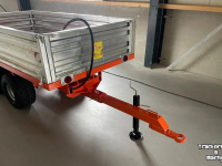 Dumptrailer  Kipper mini compact tractor 2,5 ton Max tandemstel
