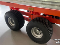 Dumptrailer  Kipper mini compact tractor 2,5 ton Max tandemstel