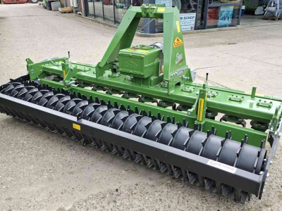 Rotary Harrow Celli Energy 300 kopeg met pakker-rol