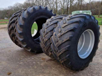 Wheels, Tyres, Rims & Dual spacers Michelin 650/75r30 en 710/75r42