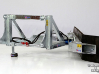 Rubber yard scraper Qmac 300 HYDR SCHUIN +HOEK TEREX TL65-70